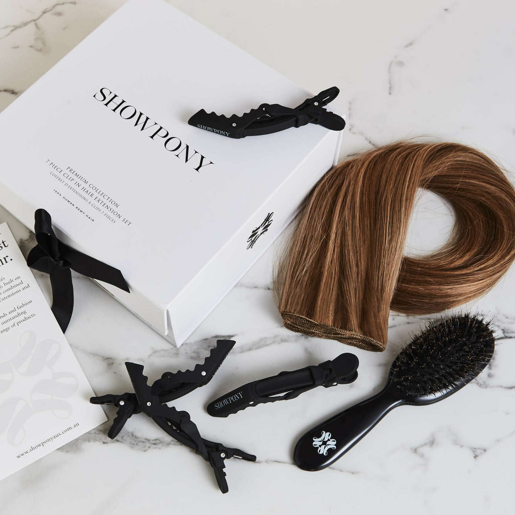 7 clip-in Haarverlängerungen 7 clip-in Haarverlängerungen