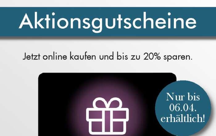 Sparen mit Aktionsgutscheine 2025