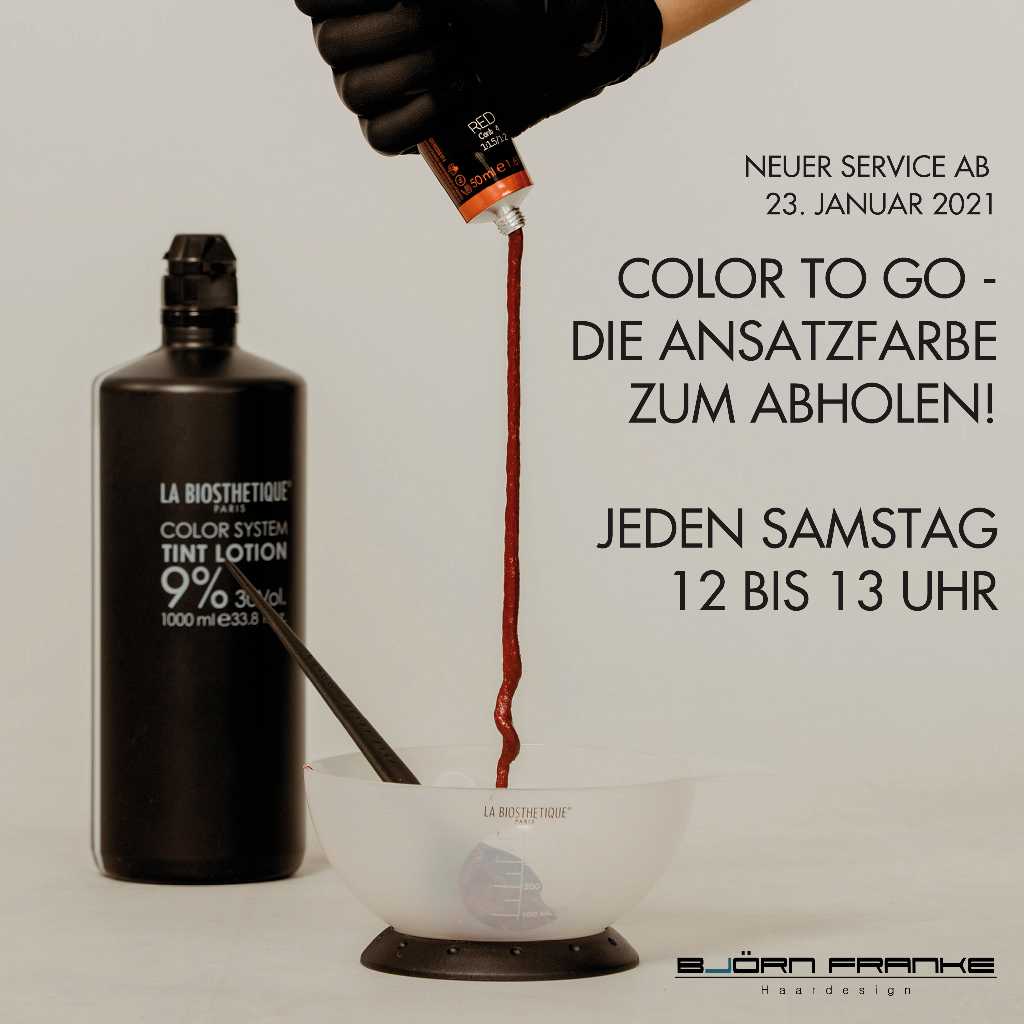 Ansatzfarbe zum Abholen