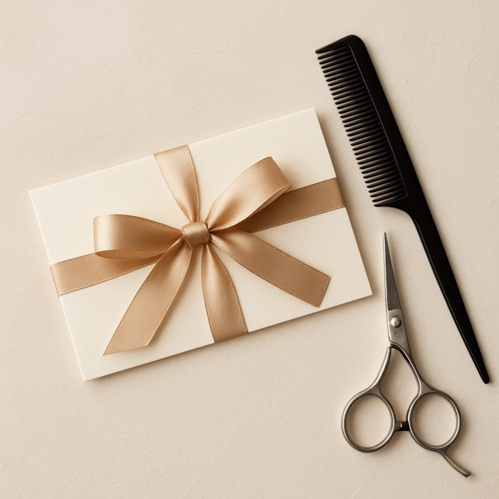 Friseur Geschenkgutschein