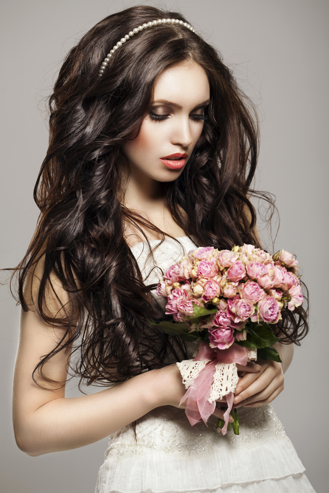 Young beautiful bride